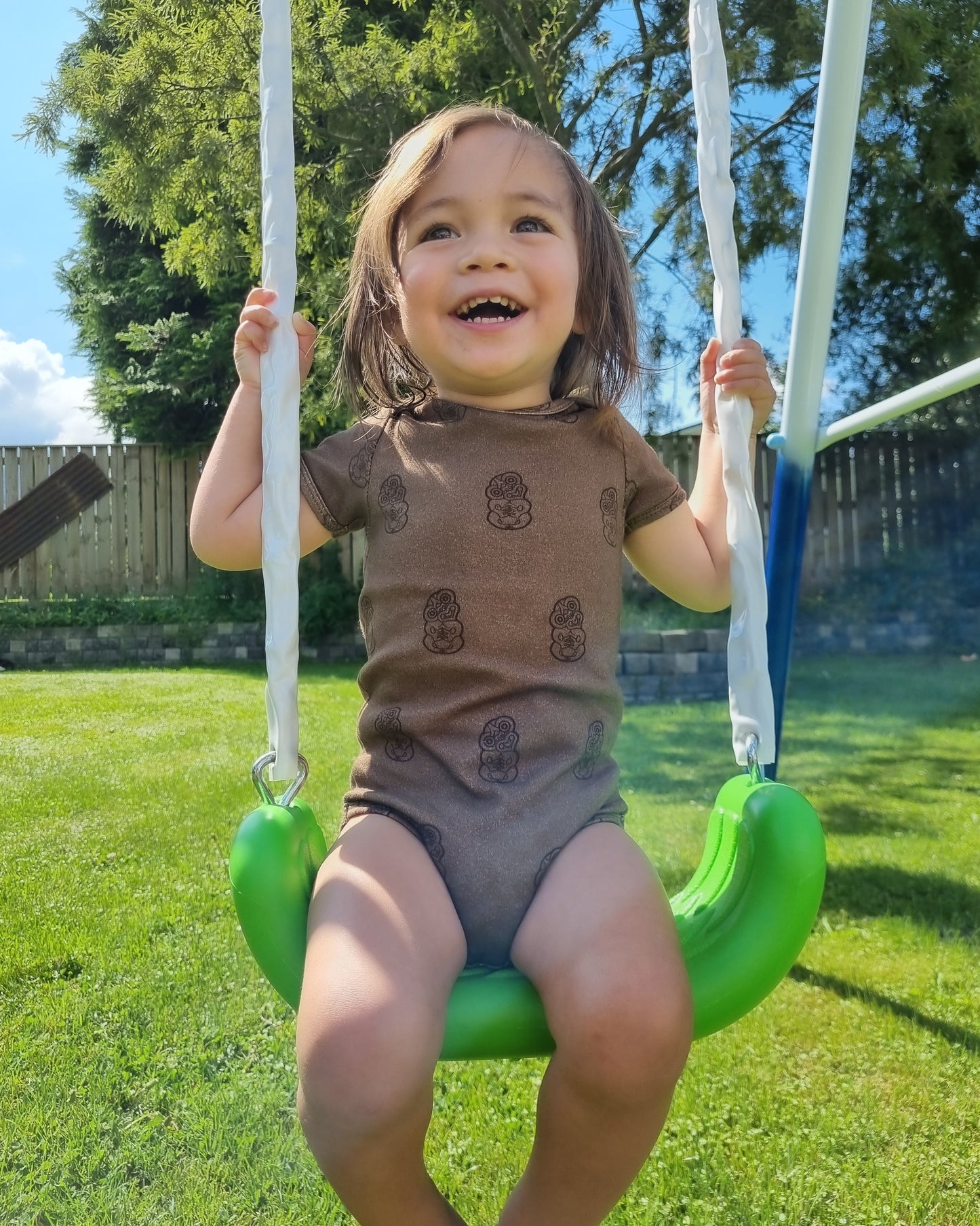 Hei Tiki Short Sleeve Bodysuit