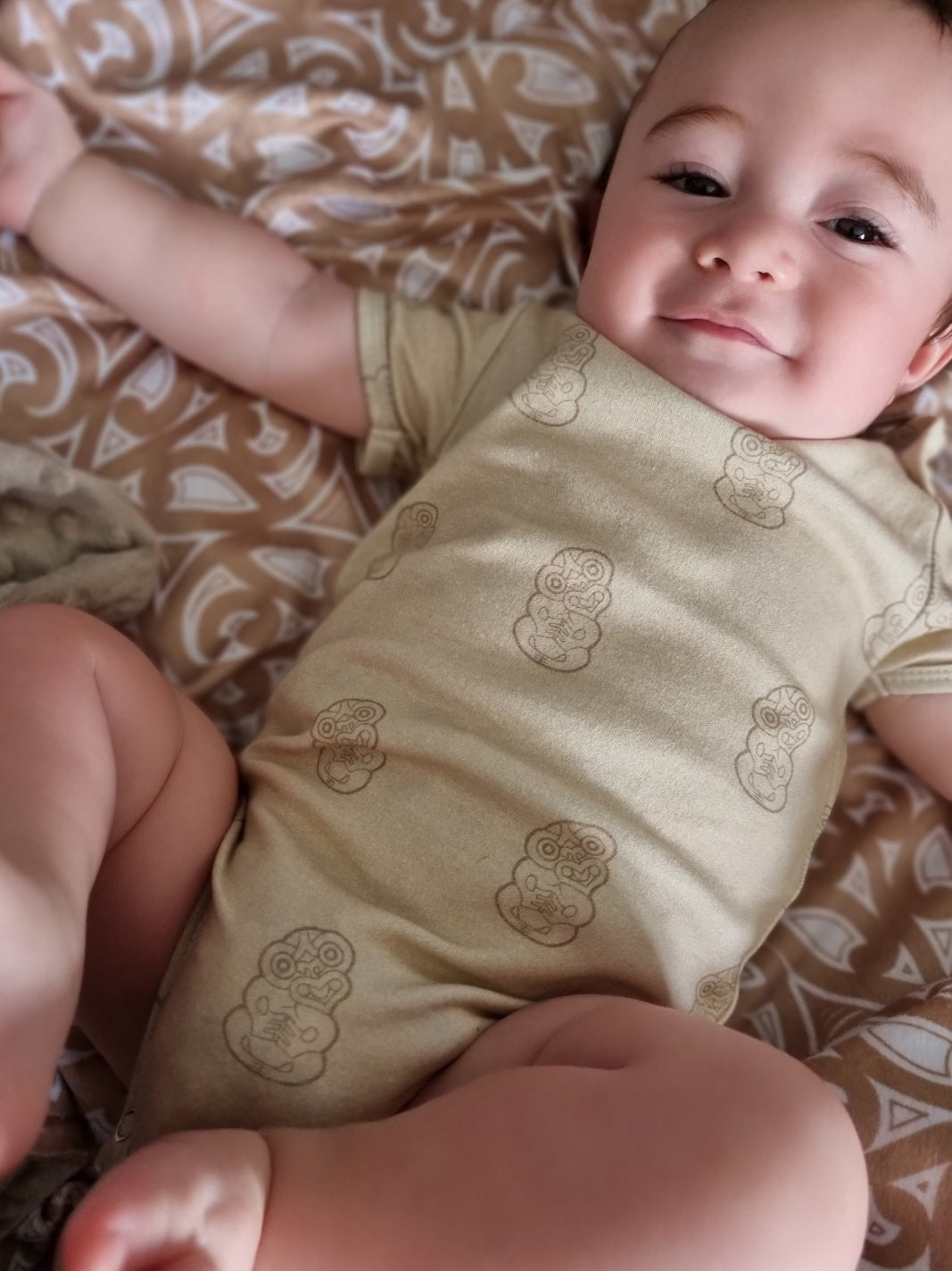 Hei Tiki Short Sleeve Bodysuit