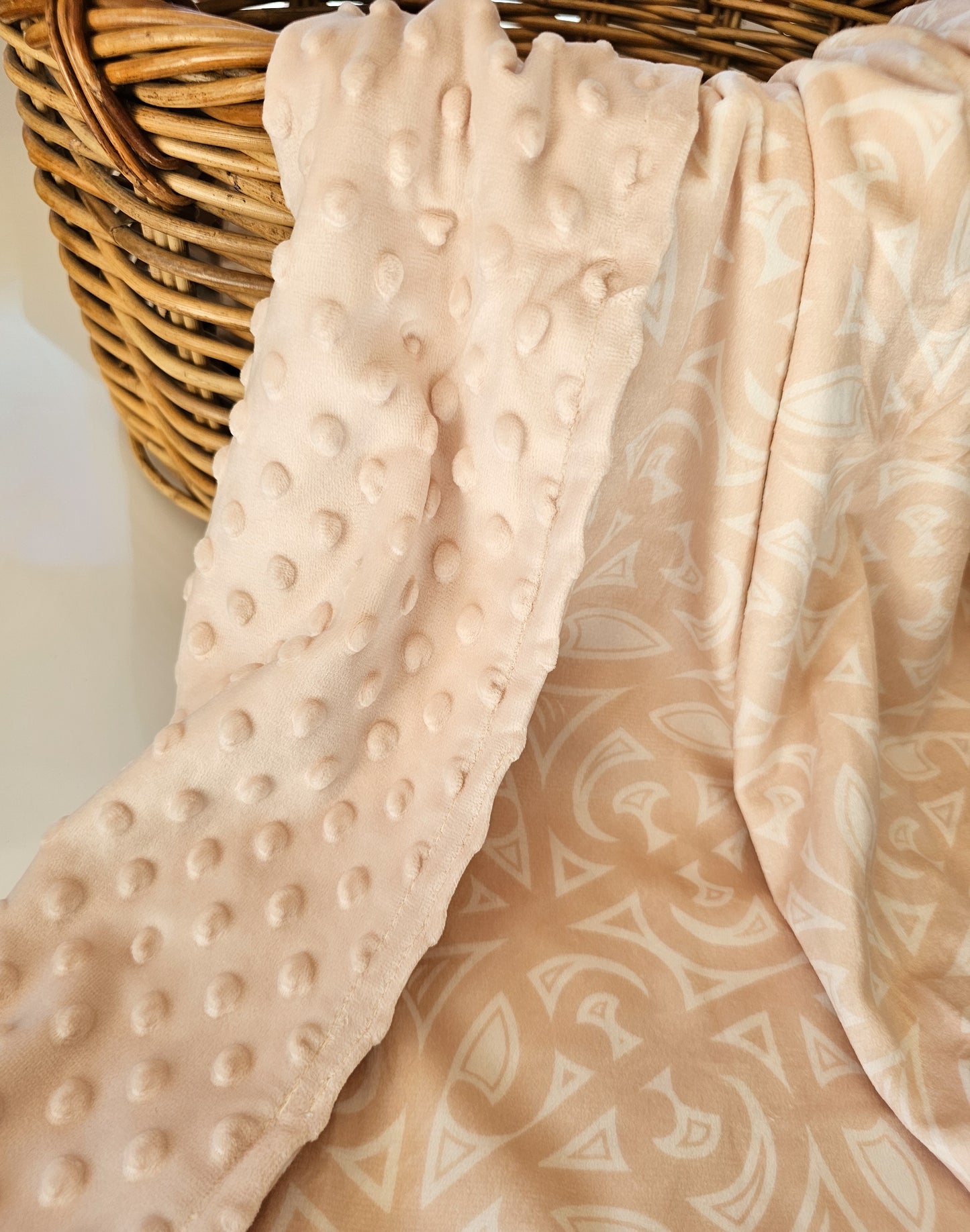 Beige Pēpi Mink Blanket