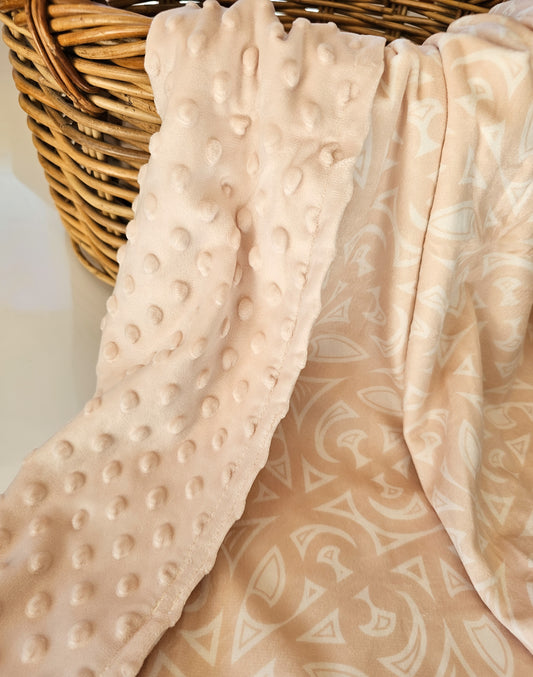 Beige Pēpi Mink Blanket