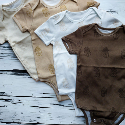 Hei Tiki Short Sleeve Bodysuit